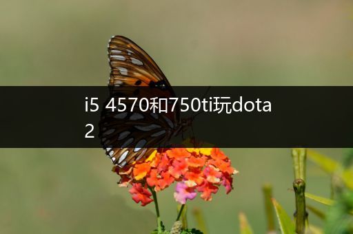 i5 4570和750ti玩dota2