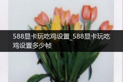 588显卡玩吃鸡设置_588显卡玩吃鸡设置多少帧