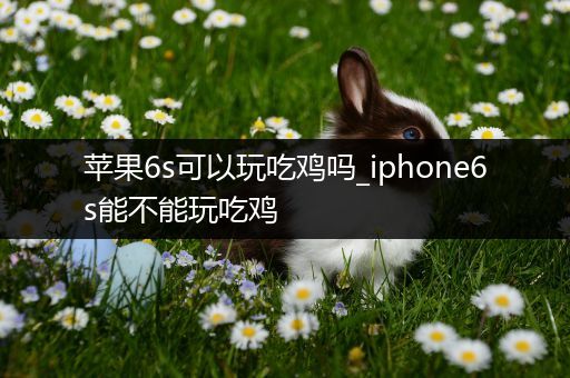 苹果6s可以玩吃鸡吗_iphone6s能不能玩吃鸡