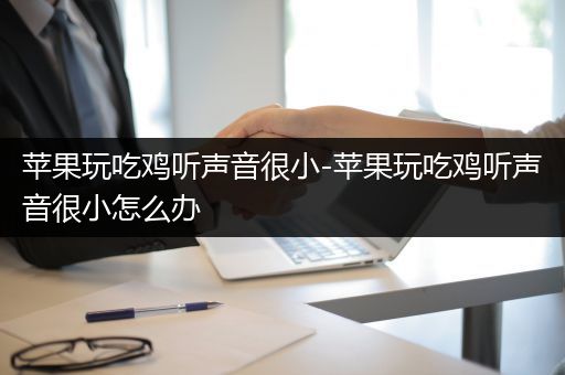 苹果玩吃鸡听声音很小-苹果玩吃鸡听声音很小怎么办