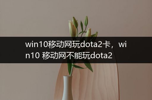 win10移动网玩dota2卡，win10 移动网不能玩dota2