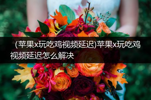（苹果x玩吃鸡视频延迟)苹果x玩吃鸡视频延迟怎么解决
