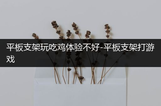 平板支架玩吃鸡体验不好-平板支架打游戏