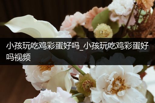 小孩玩吃鸡彩蛋好吗_小孩玩吃鸡彩蛋好吗视频