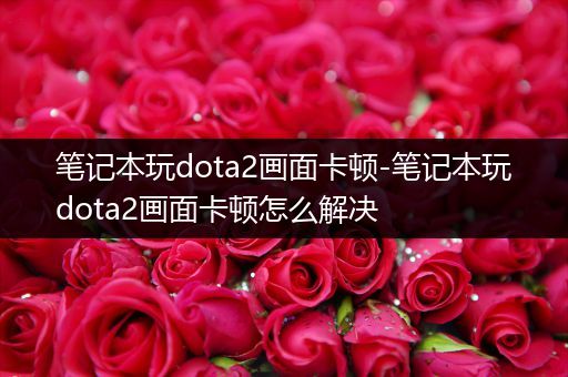 笔记本玩dota2画面卡顿-笔记本玩dota2画面卡顿怎么解决