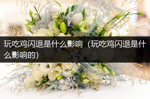 玩吃鸡闪退是什么影响（玩吃鸡闪退是什么影响的）