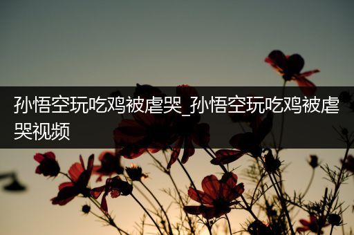 孙悟空玩吃鸡被虐哭_孙悟空玩吃鸡被虐哭视频