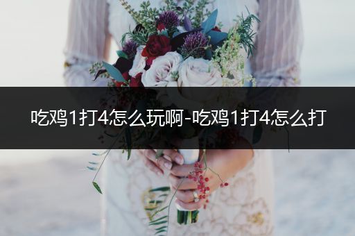 吃鸡1打4怎么玩啊-吃鸡1打4怎么打