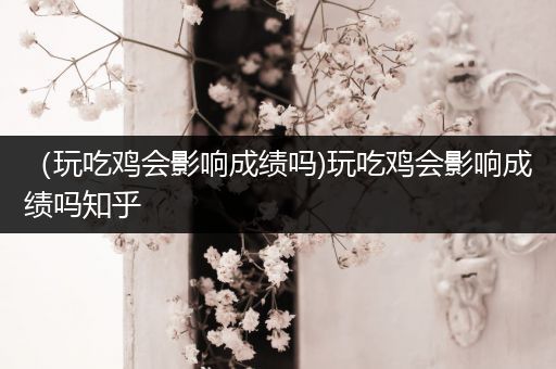 （玩吃鸡会影响成绩吗)玩吃鸡会影响成绩吗知乎