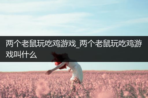 两个老鼠玩吃鸡游戏_两个老鼠玩吃鸡游戏叫什么