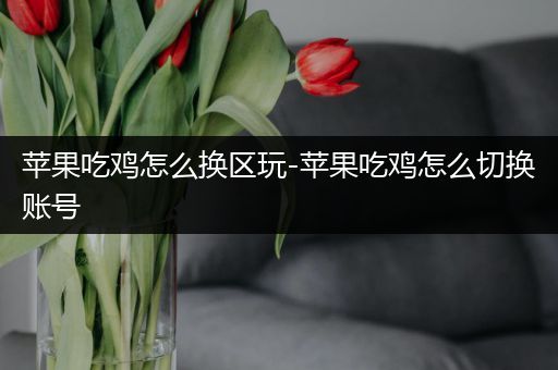 苹果吃鸡怎么换区玩-苹果吃鸡怎么切换账号