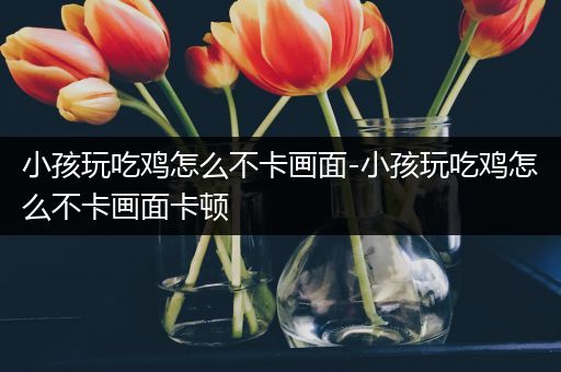 小孩玩吃鸡怎么不卡画面-小孩玩吃鸡怎么不卡画面卡顿