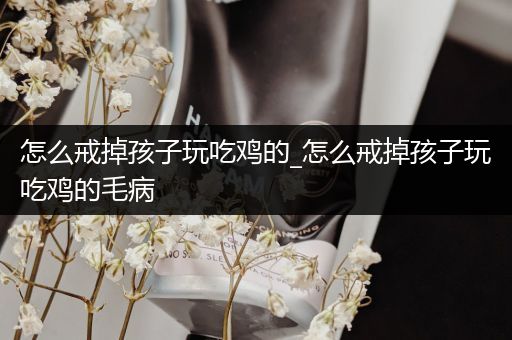 怎么戒掉孩子玩吃鸡的_怎么戒掉孩子玩吃鸡的毛病