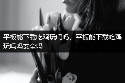平板能下载吃鸡玩吗吗，平板能下载吃鸡玩吗吗安全吗