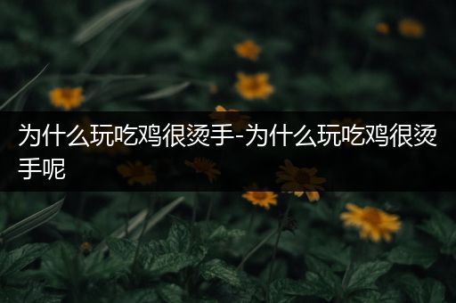 为什么玩吃鸡很烫手-为什么玩吃鸡很烫手呢