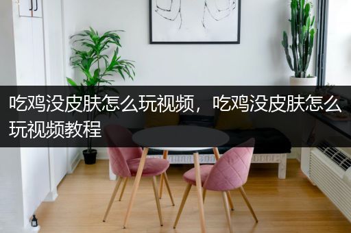 吃鸡没皮肤怎么玩视频，吃鸡没皮肤怎么玩视频教程