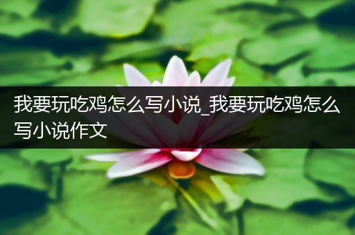 我要玩吃鸡怎么写小说_我要玩吃鸡怎么写小说作文