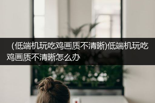 （低端机玩吃鸡画质不清晰)低端机玩吃鸡画质不清晰怎么办