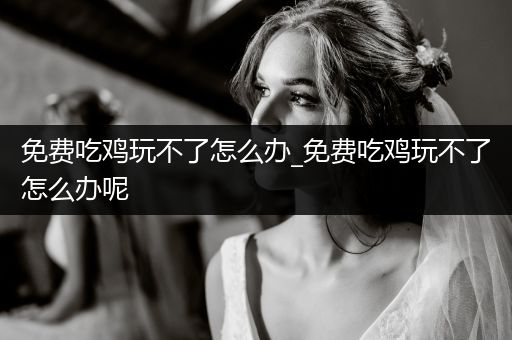 免费吃鸡玩不了怎么办_免费吃鸡玩不了怎么办呢