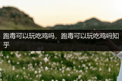 跑毒可以玩吃鸡吗，跑毒可以玩吃鸡吗知乎