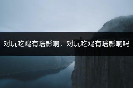 对玩吃鸡有啥影响，对玩吃鸡有啥影响吗