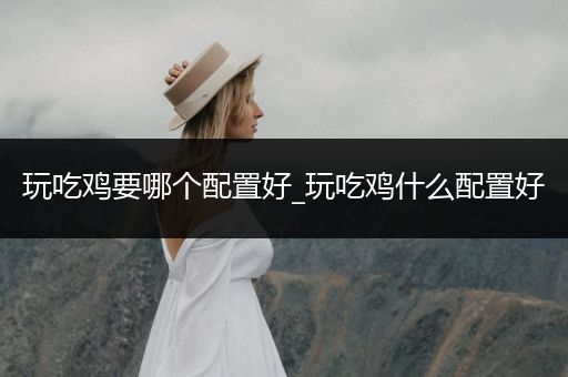 玩吃鸡要哪个配置好_玩吃鸡什么配置好