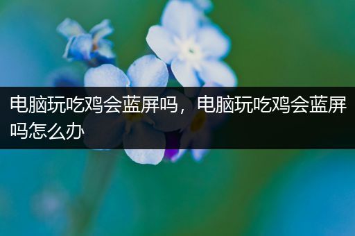 电脑玩吃鸡会蓝屏吗，电脑玩吃鸡会蓝屏吗怎么办