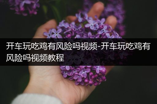 开车玩吃鸡有风险吗视频-开车玩吃鸡有风险吗视频教程