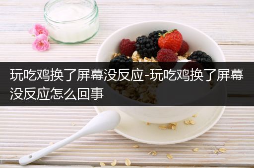 玩吃鸡换了屏幕没反应-玩吃鸡换了屏幕没反应怎么回事