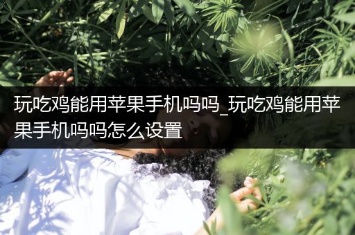 玩吃鸡能用苹果手机吗吗_玩吃鸡能用苹果手机吗吗怎么设置