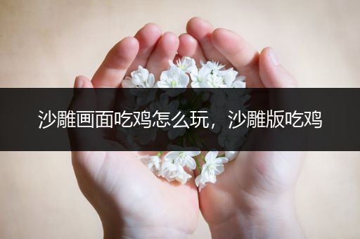 沙雕画面吃鸡怎么玩，沙雕版吃鸡