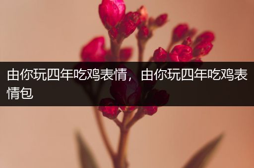 由你玩四年吃鸡表情，由你玩四年吃鸡表情包