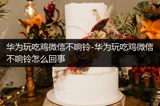 华为玩吃鸡微信不响铃-华为玩吃鸡微信不响铃怎么回事