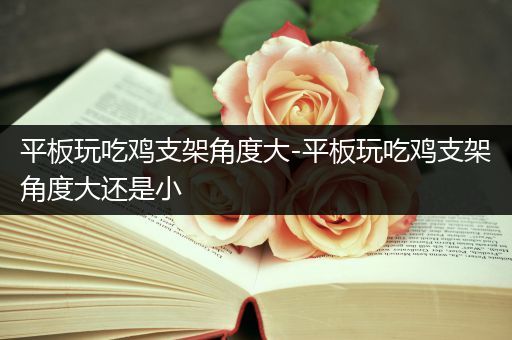 平板玩吃鸡支架角度大-平板玩吃鸡支架角度大还是小