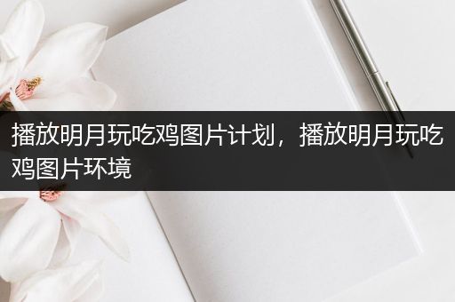 播放明月玩吃鸡图片计划，播放明月玩吃鸡图片环境