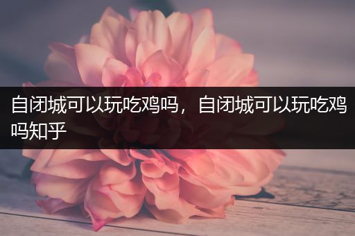 自闭城可以玩吃鸡吗，自闭城可以玩吃鸡吗知乎