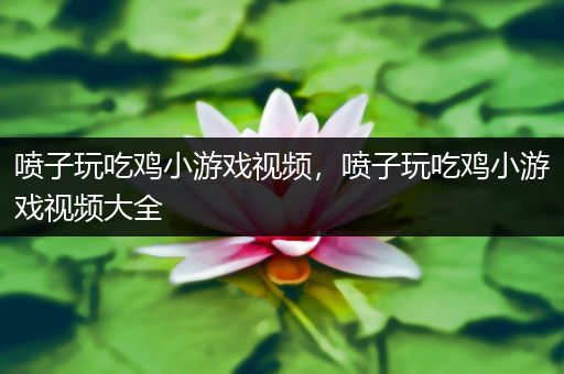 喷子玩吃鸡小游戏视频，喷子玩吃鸡小游戏视频大全