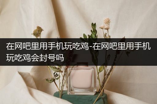 在网吧里用手机玩吃鸡-在网吧里用手机玩吃鸡会封号吗
