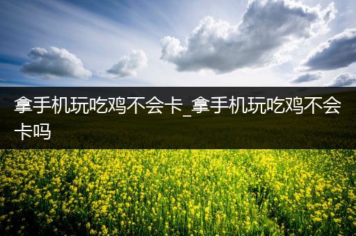 拿手机玩吃鸡不会卡_拿手机玩吃鸡不会卡吗