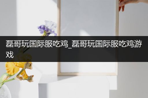 磊哥玩国际服吃鸡_磊哥玩国际服吃鸡游戏