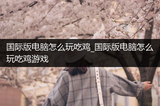 国际版电脑怎么玩吃鸡_国际版电脑怎么玩吃鸡游戏