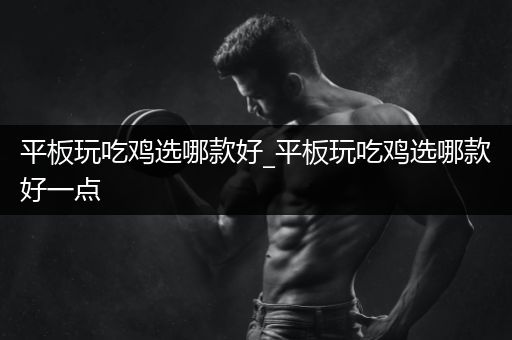 平板玩吃鸡选哪款好_平板玩吃鸡选哪款好一点
