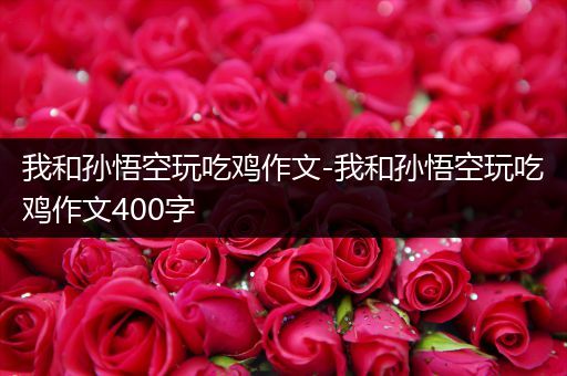 我和孙悟空玩吃鸡作文-我和孙悟空玩吃鸡作文400字