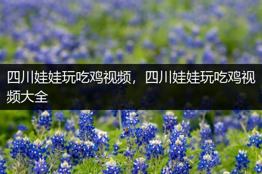 四川娃娃玩吃鸡视频，四川娃娃玩吃鸡视频大全