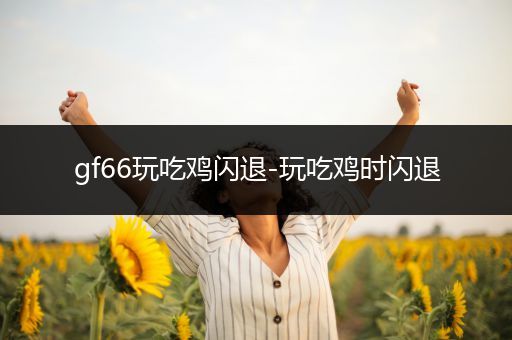 gf66玩吃鸡闪退-玩吃鸡时闪退