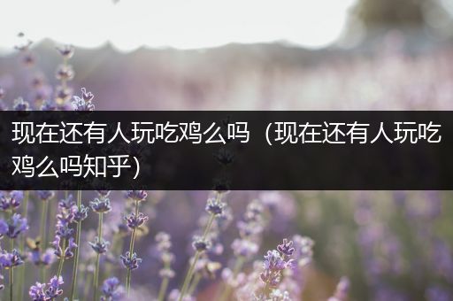 现在还有人玩吃鸡么吗（现在还有人玩吃鸡么吗知乎）