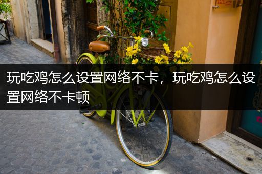 玩吃鸡怎么设置网络不卡，玩吃鸡怎么设置网络不卡顿