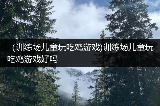 （训练场儿童玩吃鸡游戏)训练场儿童玩吃鸡游戏好吗