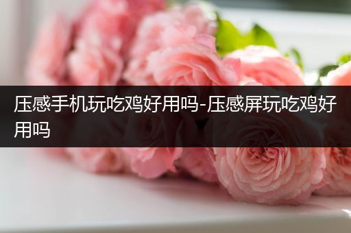 压感手机玩吃鸡好用吗-压感屏玩吃鸡好用吗