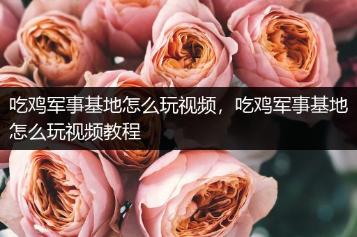 吃鸡军事基地怎么玩视频，吃鸡军事基地怎么玩视频教程